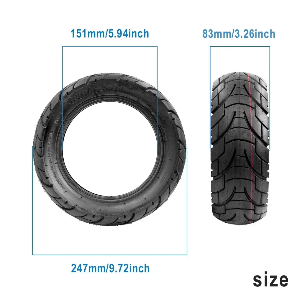 10 Inch 80/65-6 Electric Scooter Outer tire Inflatable Wheel for Inokim Kugoo M4 G1 Dualtron VICTOR EAGLE Speedway 4 Zero 10X
