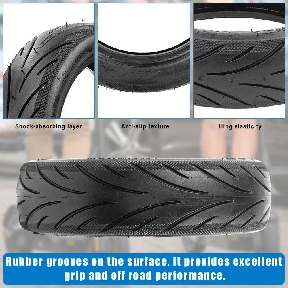 60/70-6.5 tubeless-rengas Segway Ninebot Max G30 / G30D / G30P -sähköpotkulaudalle – 10" etu- ja takarengas, ulkorengas