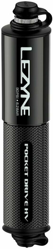 Lezyne CNC Pocket Drive HV Mini Pump – kompakti ja tehokas pumppu leveille renkaille