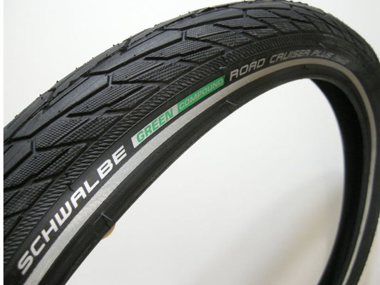 Rengas Vaellus 28"/ MTB 29 " 55-622 Schwalbe Road Cruiser Plus vihreä yhdiste, P-Guard-Reflex Lanka helmi