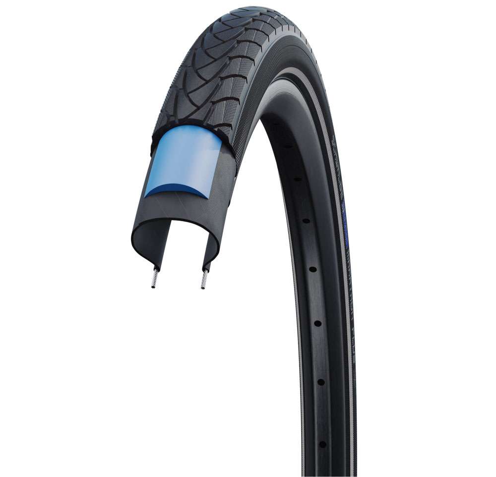Schwalbe Marathon Plus 28" SmartGuard 37-622 – Puhkeamaton rengas sähkö- ja kaupunkipyöriin