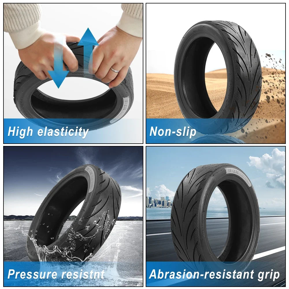 CST Itsepaikkaava 10x2.5 rengas Segway F2-sarjaan (etu/taka)