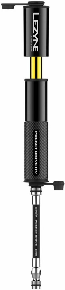 Lezyne CNC Pocket Drive HV Mini Pump – kompakti ja tehokas pumppu leveille renkaille